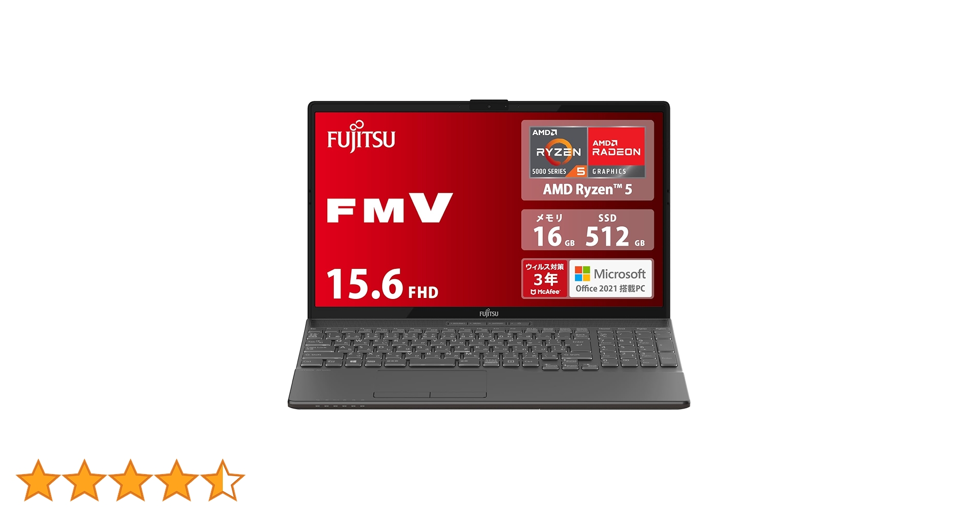Windowsノート本体 FMV LIFEBOOK WAA/J1 512SSD 富士通FMVパソコン | LIFEBOOK WAA/J1